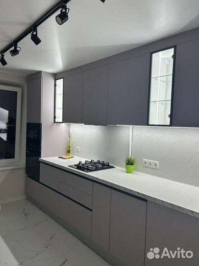 Кухня в стиле IKEA с замером