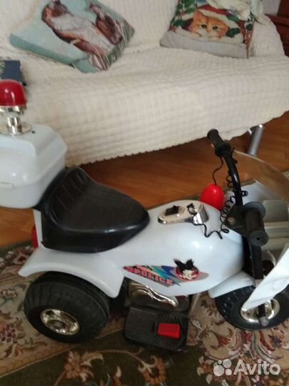 Детский мотоцикл на аккумуляторе