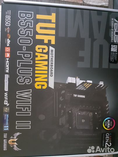 Материнская плата с процессором и памятью