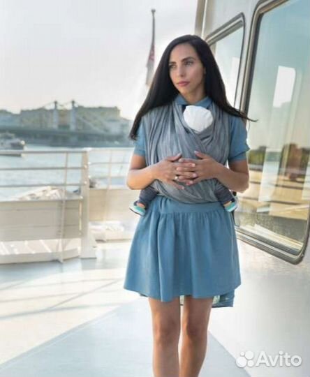 Слинг шарф (жаккард) velina