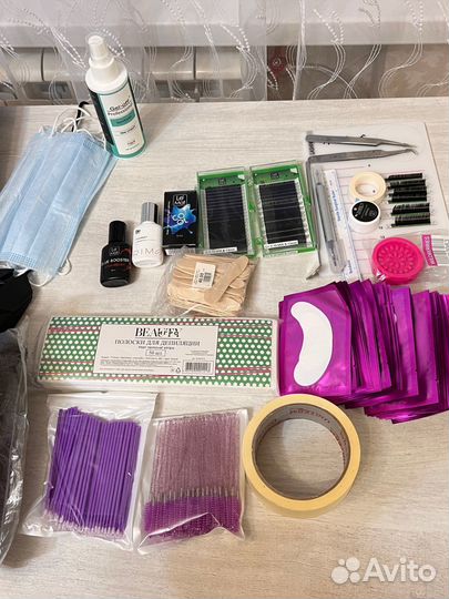 Все для наращивания ресниц