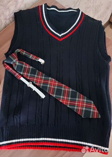 Школьная форма для девочки синяя