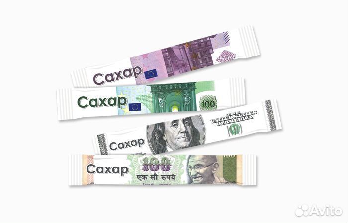 Сахар в стиках с вашим логотипом