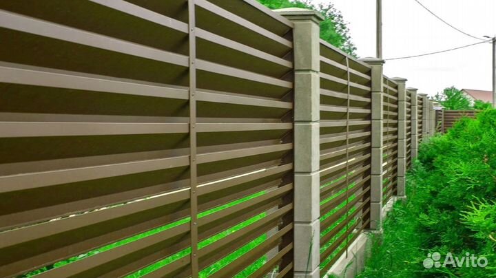 Заборы жалюзи с доставкой