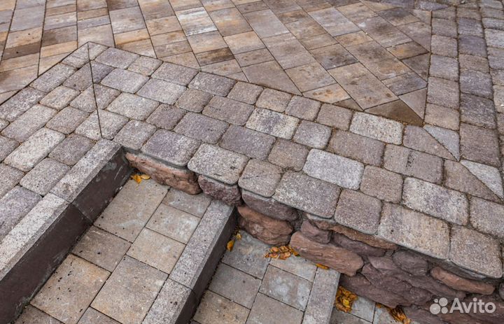 Тротуарная плитка со склада