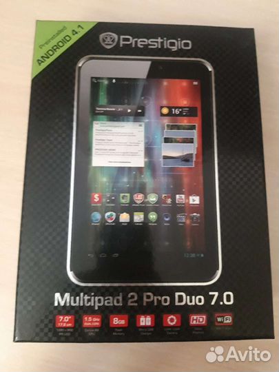 Планшет prestigio multipad 2 pro duo 7.0
