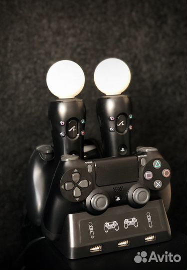 Sony PlayStation 4 Slim 1Tb + полный набор VR