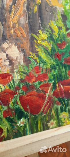 Картина маслом Море. Пейзаж