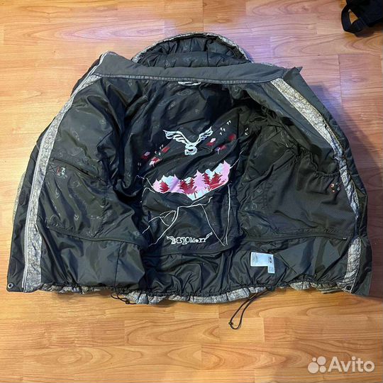 Пуховик альпинистский горнолыжный gore-tex salomon