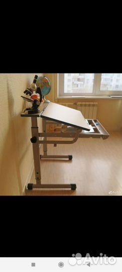 Растущая парта и стул Кантор (Чехия)