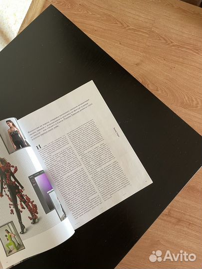 Журнальный столик IKEA черный