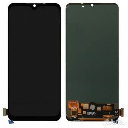Дисплей Айсотка для Oppo A91, Reno 3 черный Oem