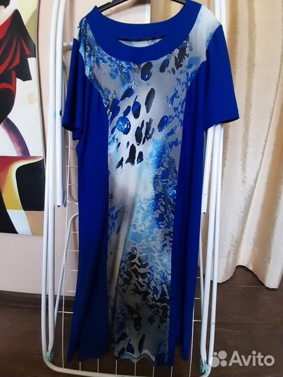 Платье трикотаж вискоза 50