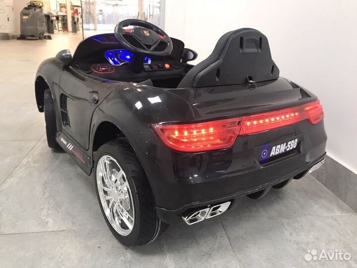 Электромобиль на мягких колёсах