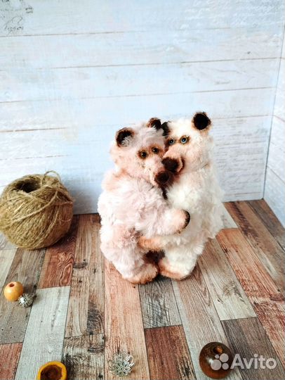 Фитнес мишки Маша и Миша. Рост 12,5см