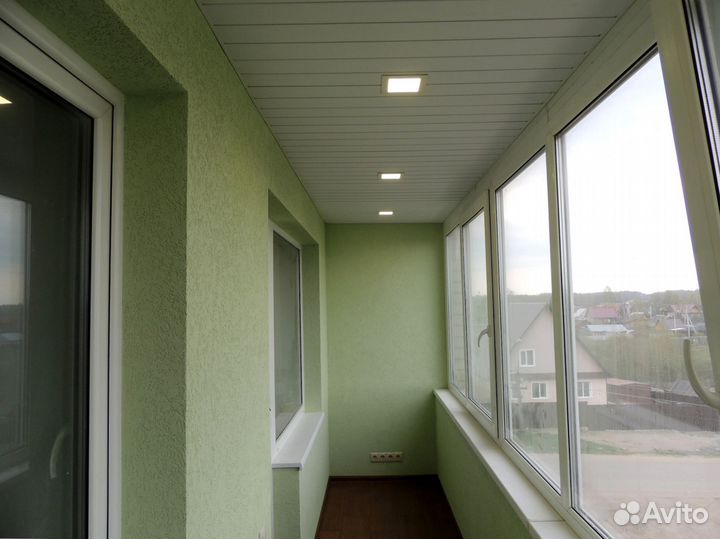 Комплексное остекление и отделка