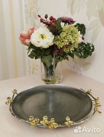 Блюдо круглое Michael Aram Паслён Bittersweet