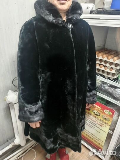 Шуба мутоновая 52 54
