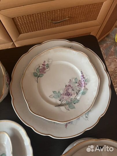 Сервиз столовый Сирень