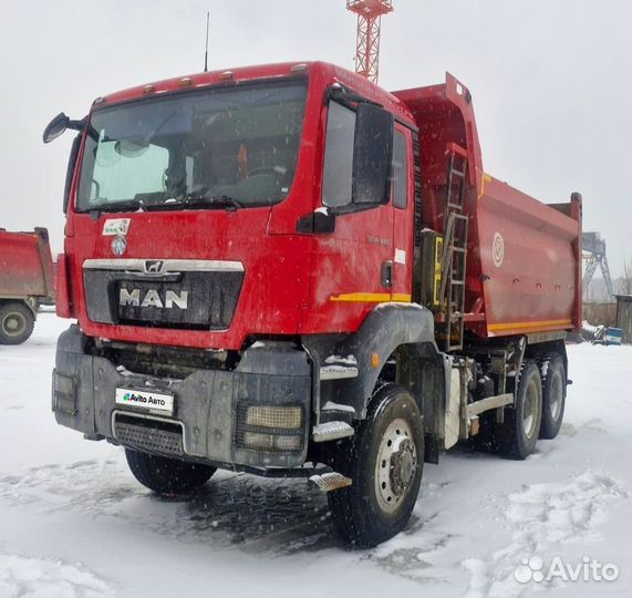 Самосвал 16 м³ MAN TGS 40.440 6X6 BB-WW, 2021