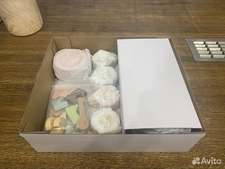 Детский деревянный чайный набор (21 предмет)