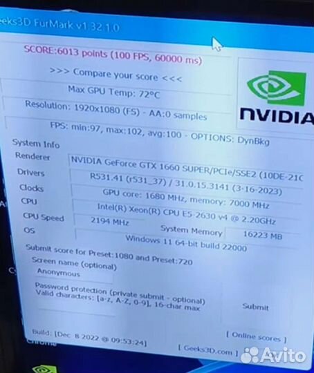 Видеокарта gtx 1660 super 6gb RX580 Rx560 xt 8gb