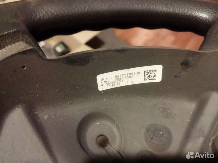 Руль для renault дастер