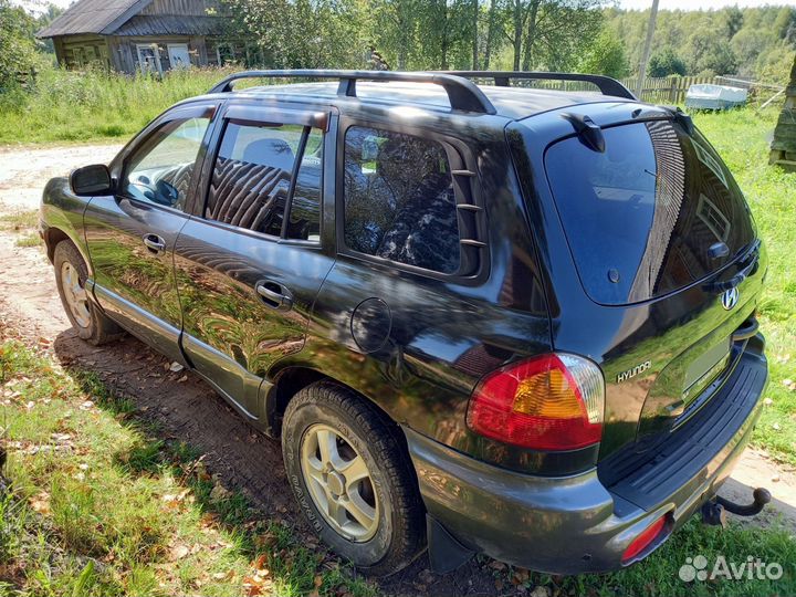 Hyundai Santa Fe 2.4 AT, 2002, 200 000 км