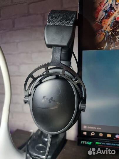 Проводные наушники HyperX Cloud Alpha S черный