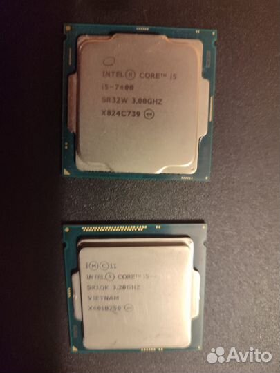 Продам два Процессора lga 1150 i5 4460, 1151 7400