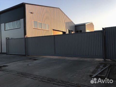 Откатные ворота под ключ