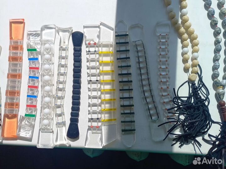 Бусы в авто ручного изготовления