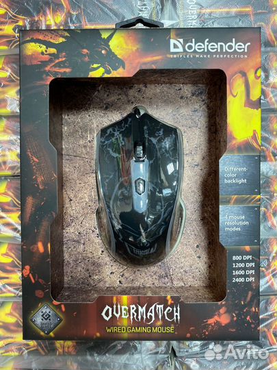 Игровая мышка defender GM-069