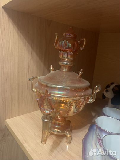 Стеклянный самовар