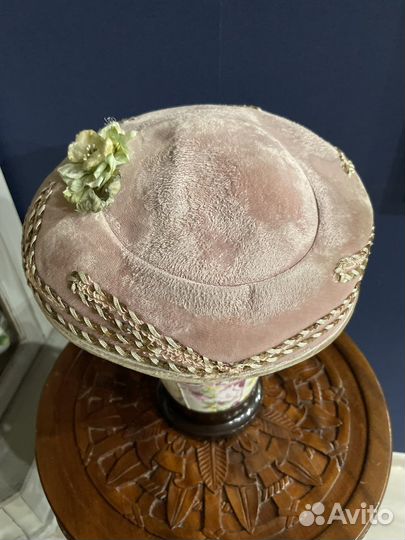 Винтаж шляпка 1950-х