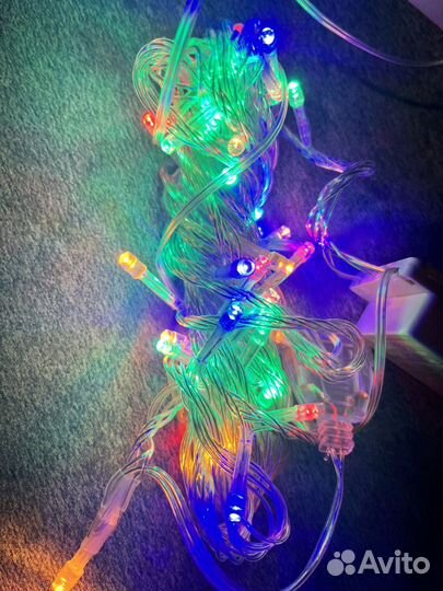 Гирлянда штора