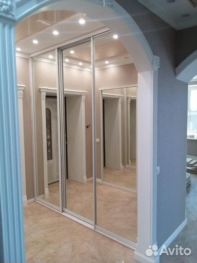 Изготовление дверей купе, профиль для дверей купе