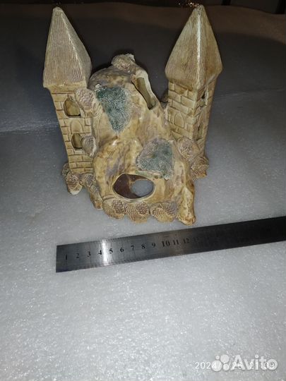 Корабль, коряги, декор для аквариума