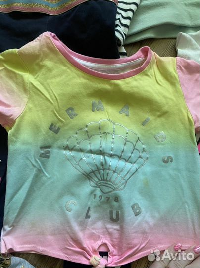 Вещи пакетом на девочку 104-110