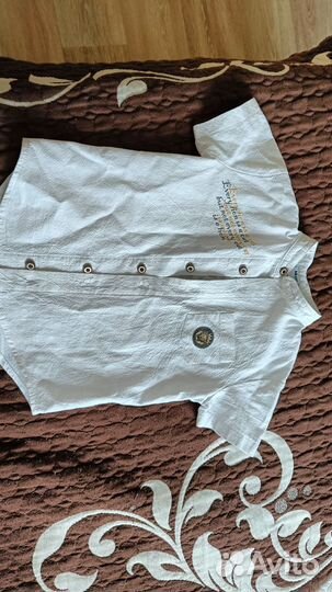 Рубашка с коротким рукавом 122