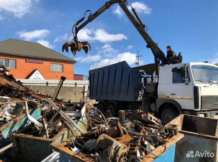 Сдать металл, прием черного лома, меди, бронзы