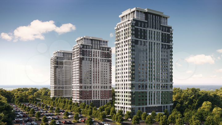 2-к. квартира, 52,1 м², 17/26 эт.