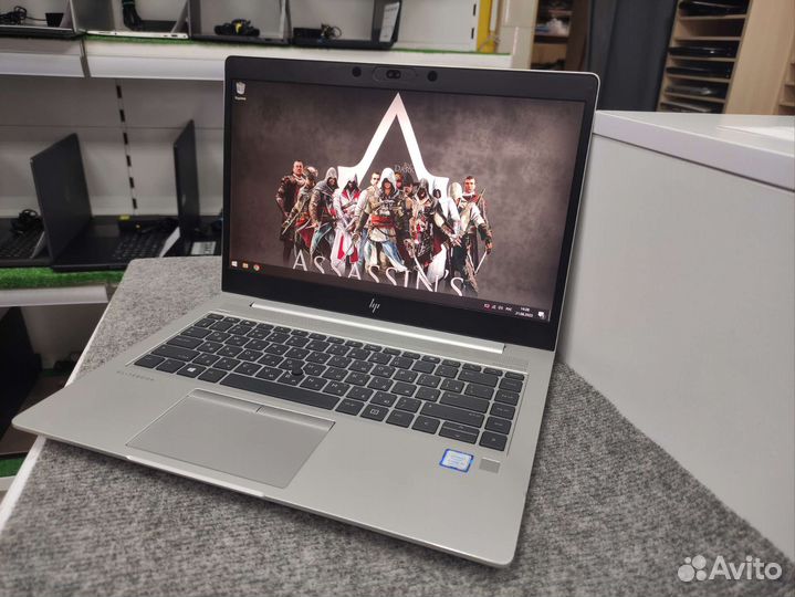 Шустрый Ультрабук HP FHD IPS i5-8250U 256GB SSD