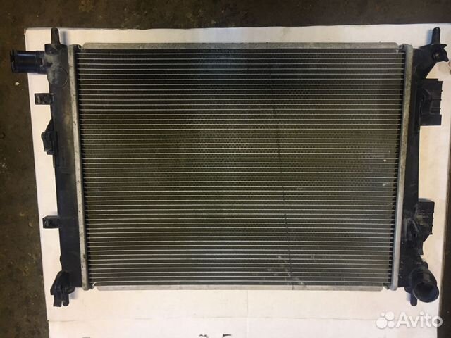 Радиатор охлаждения двигателя solaris