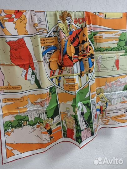 PopArt платок 80х80 новый