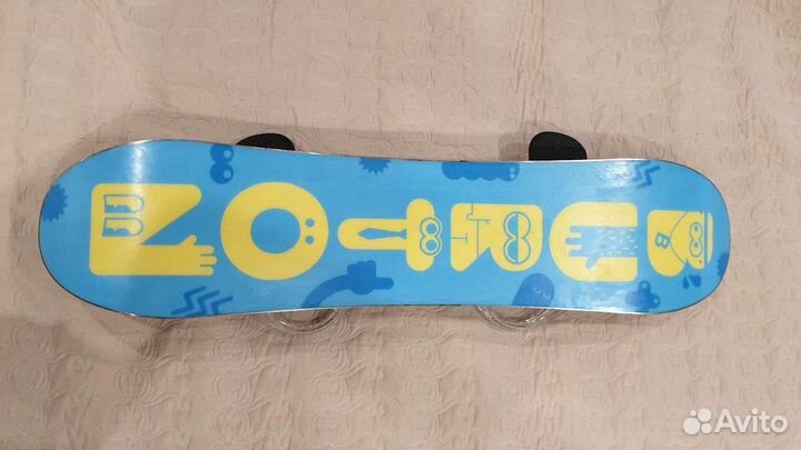 Сноуборд детский burton 90 с креплениями