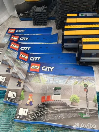 Lego City поезд 60197