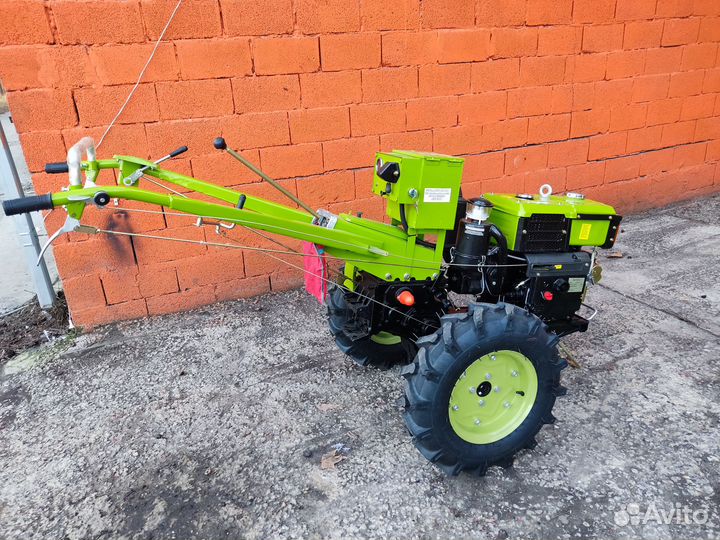 Мотоблок дизельный жидкост. охл. 13-15л.с. дв R195