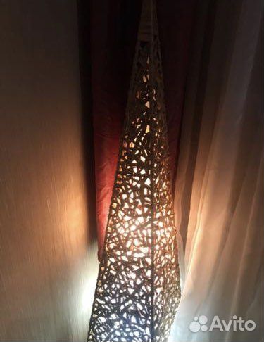 Торшер напольный Ротанг