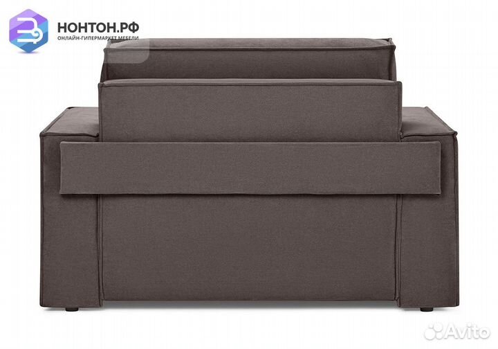 Кресло еврокнижка Тревис шоколадное